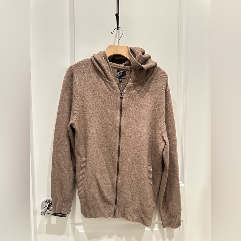 Guess Faux Cashmere Full Zip Hoodie